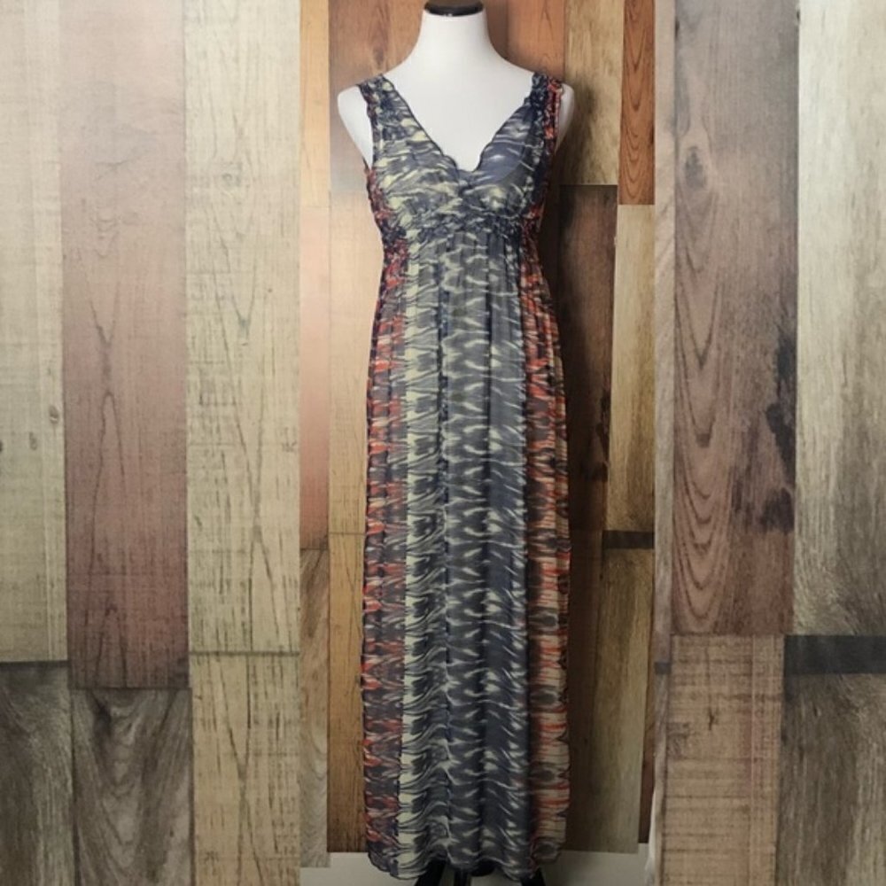Joie silk maxi dress xs